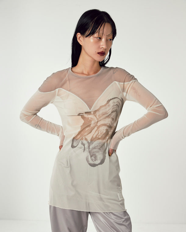 BODY TRIP BI-COLOR TULLE TOPS