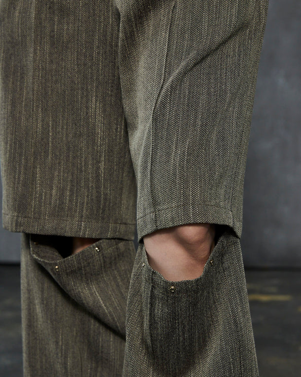 HERRINGBONE TWEED 2WAY PANTS