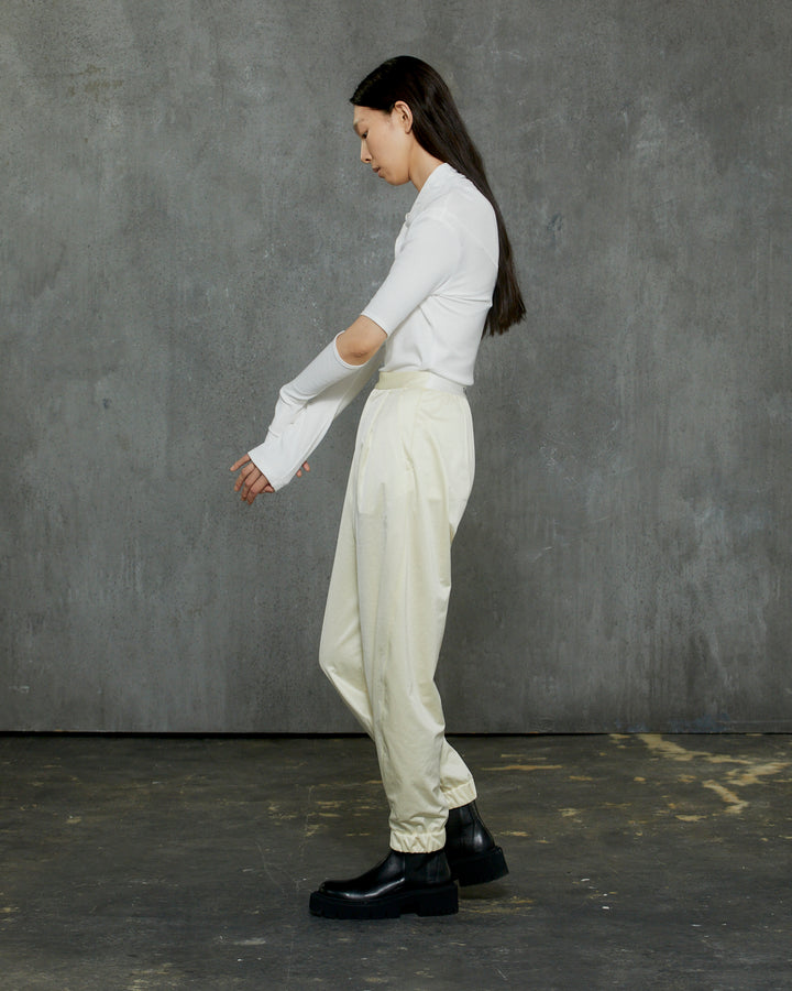 SATIN JERSEY JOG PANTS