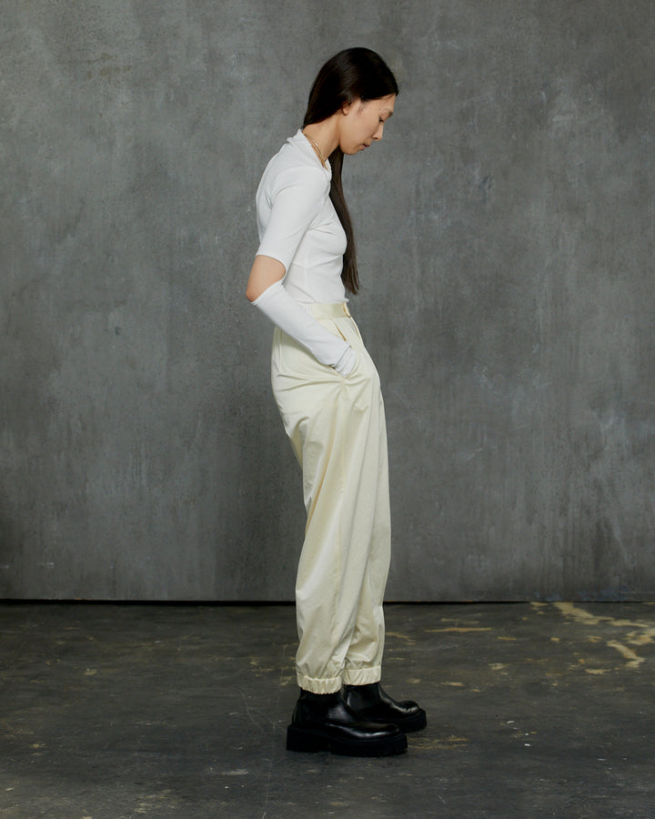 SATIN JERSEY JOG PANTS