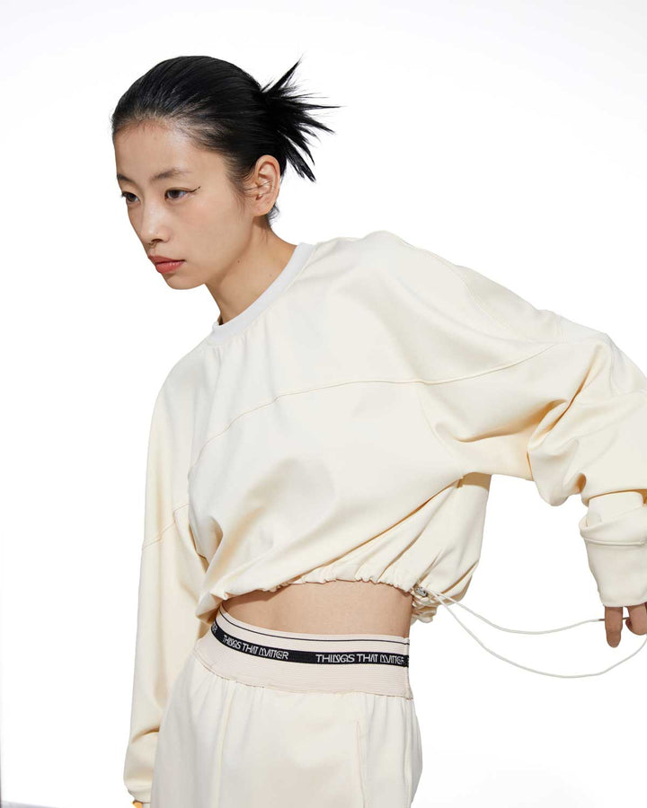SCUBA JERSEY CROPPED TOPS【2/5(日)限定再販売⇒終了】