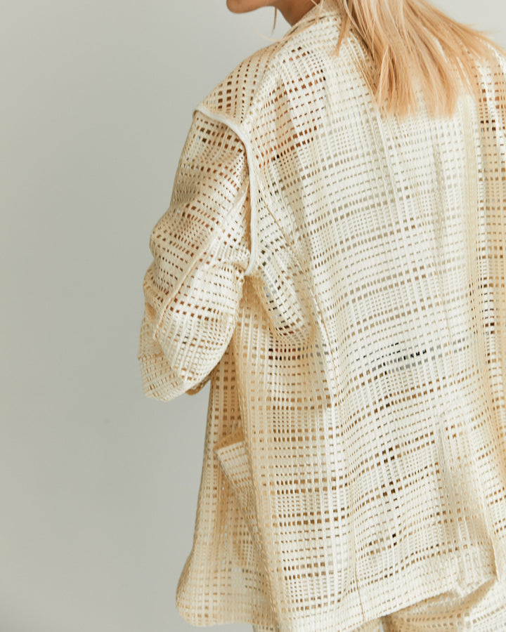 TRIACETATE LACE JACKET