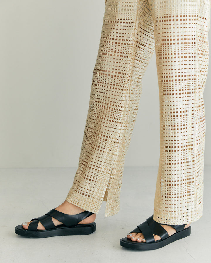 TRIACETATE LACE PANTS