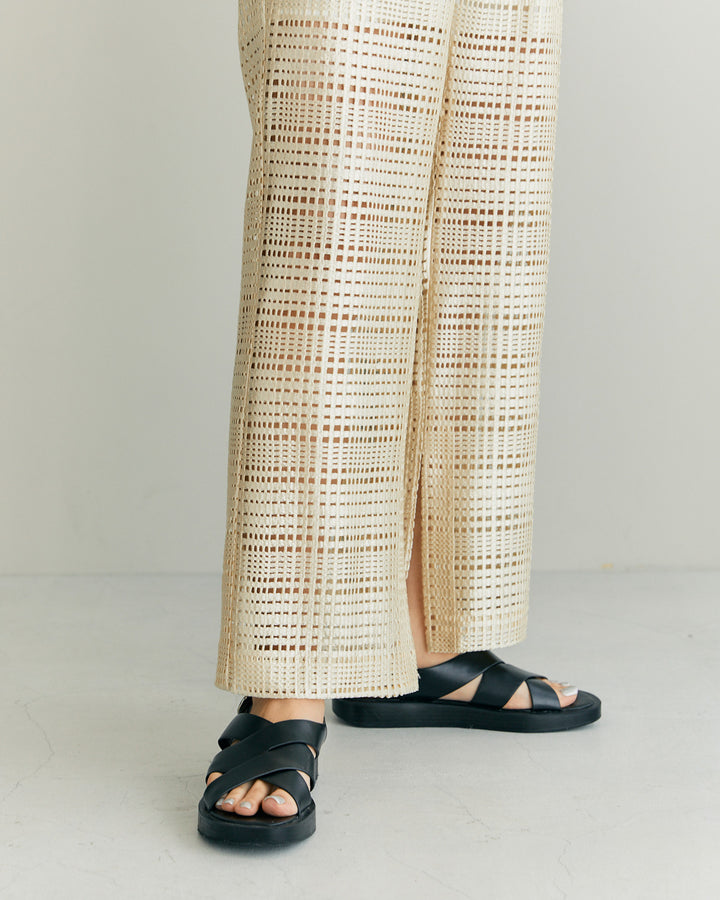 TRIACETATE LACE PANTS