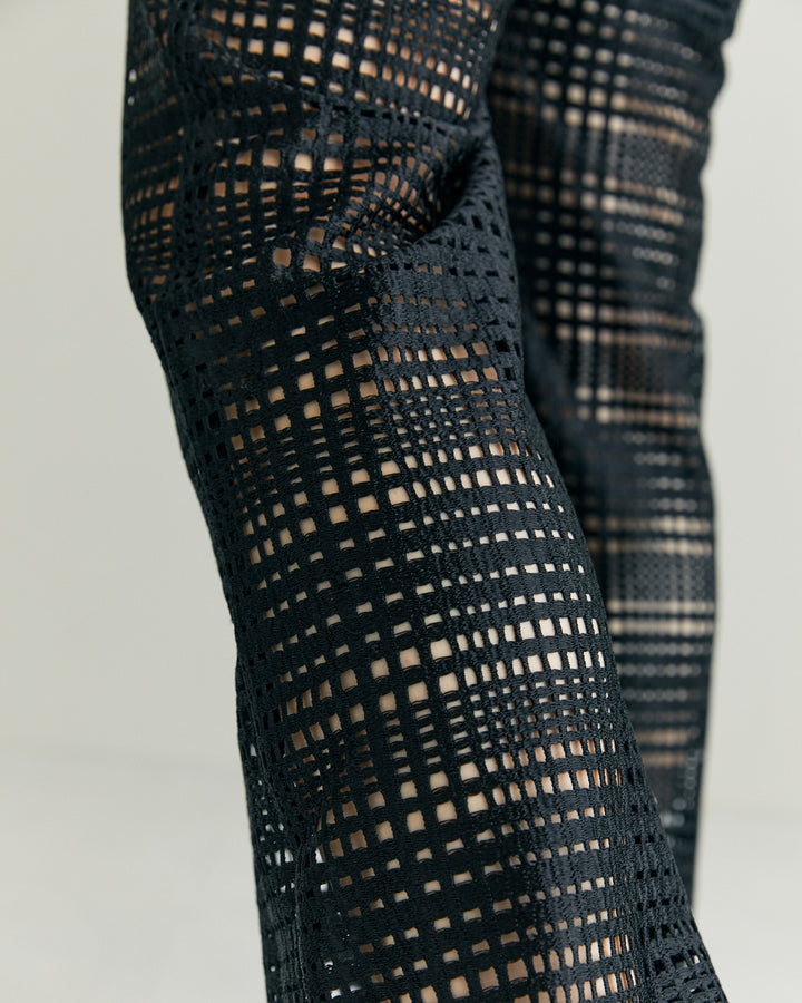 TRIACETATE LACE PANTS