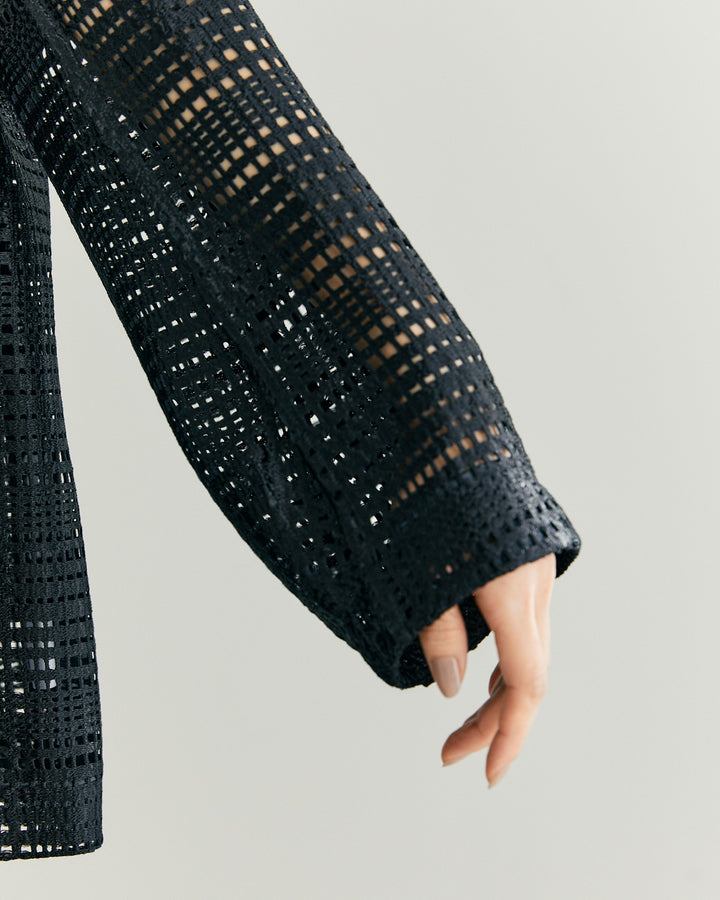 TRIACETATE LACE JACKET