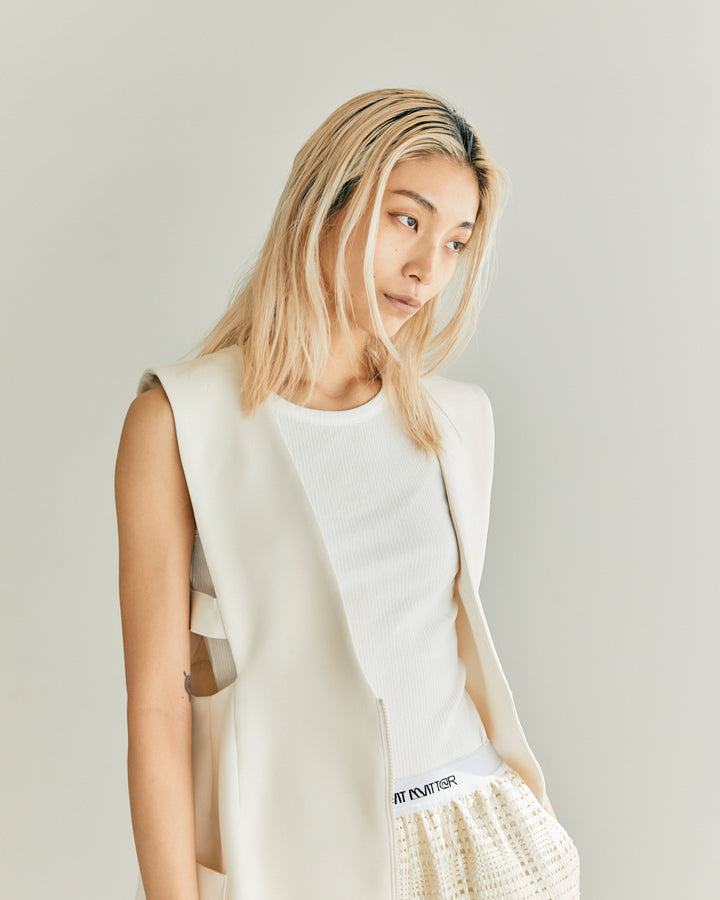 FLARE LONG GILET