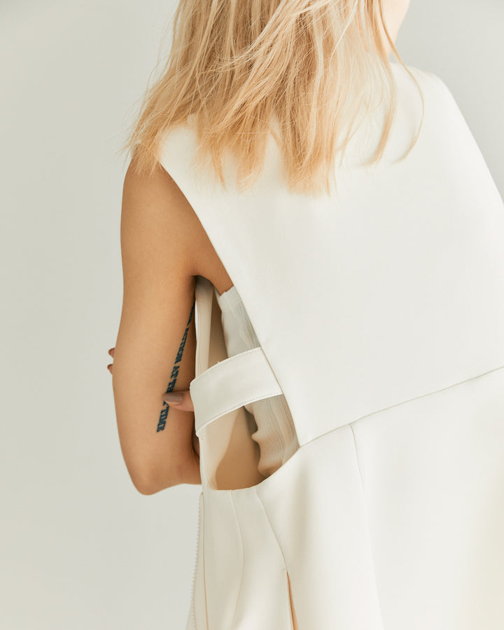 FLARE LONG GILET