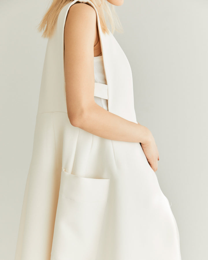 FLARE LONG GILET