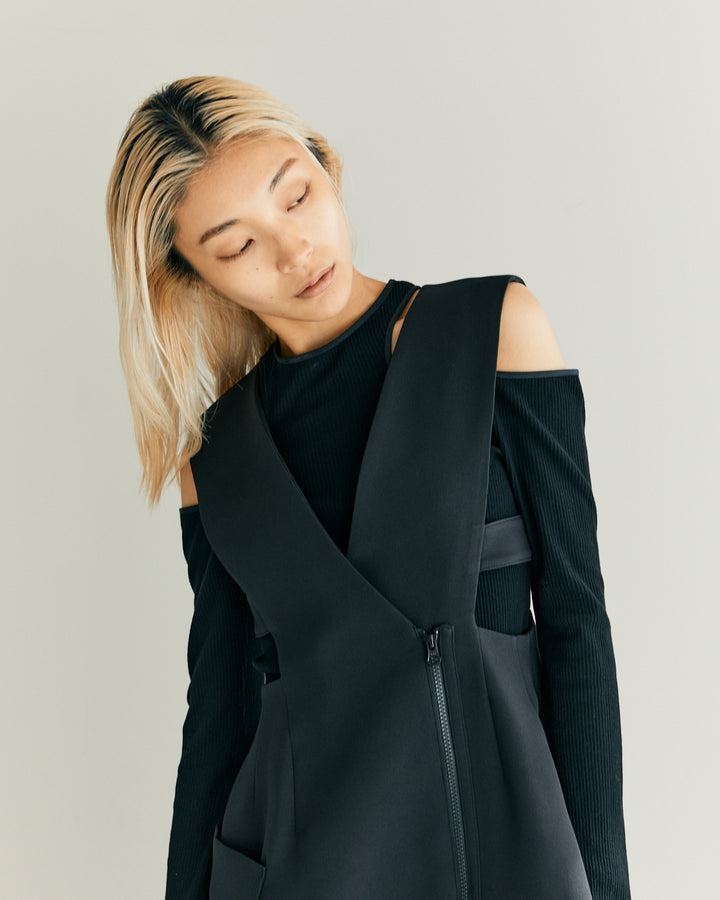 FLARE LONG GILET