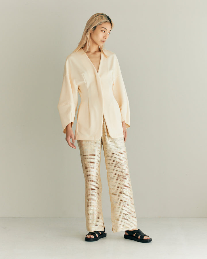 TRIACETATE LACE PANTS