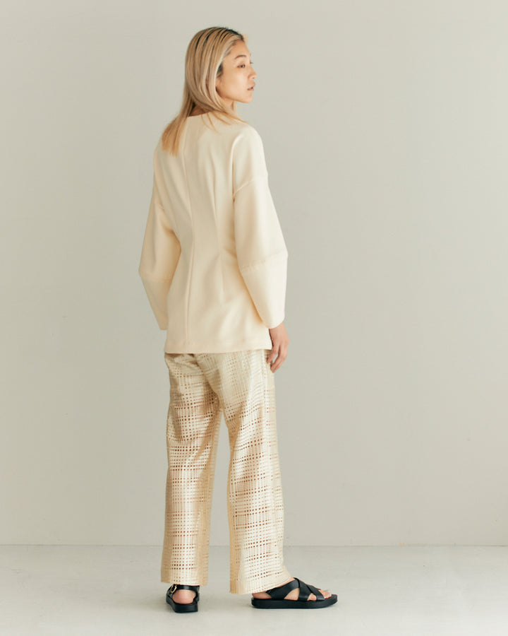 TRIACETATE LACE PANTS