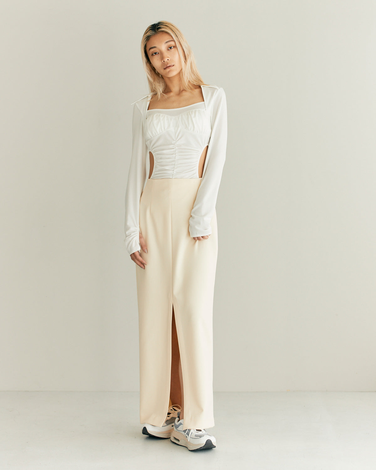 SCUBA JERSEY NARROW MAXI SKIRT | Occasion-style | STORE | THINGS ...