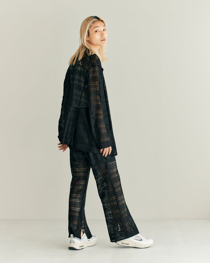 TRIACETATE LACE PANTS