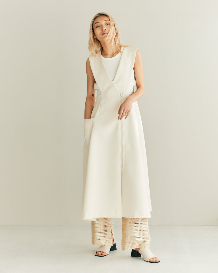 FLARE LONG GILET