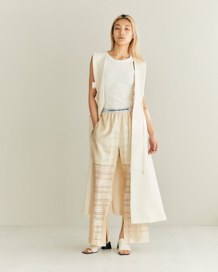 FLARE LONG GILET