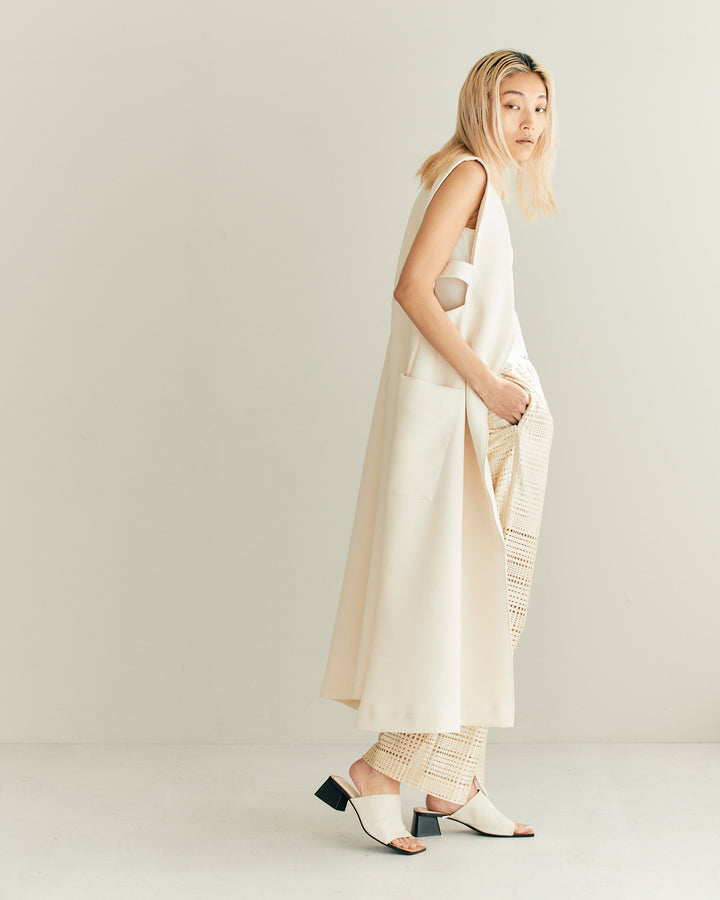 FLARE LONG GILET
