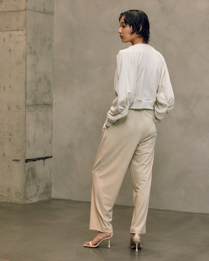 ANKLE BELT JERSEY PANTS