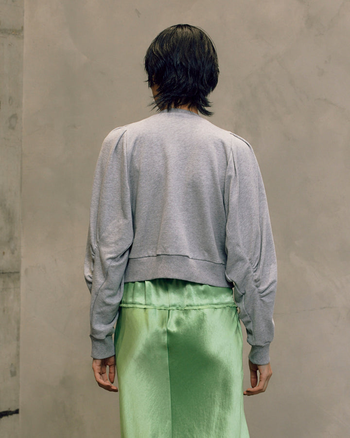 VOLUME SLEEVE SWEAT PULLOVER