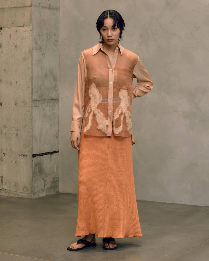 AFTERIMAGE SHEER SHIRT