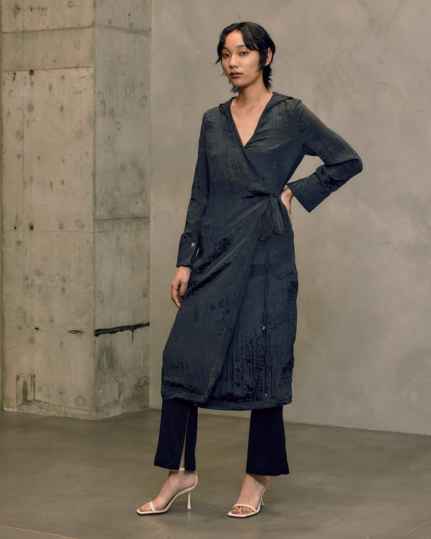 WILLOW HOODIE GOWN DRESS