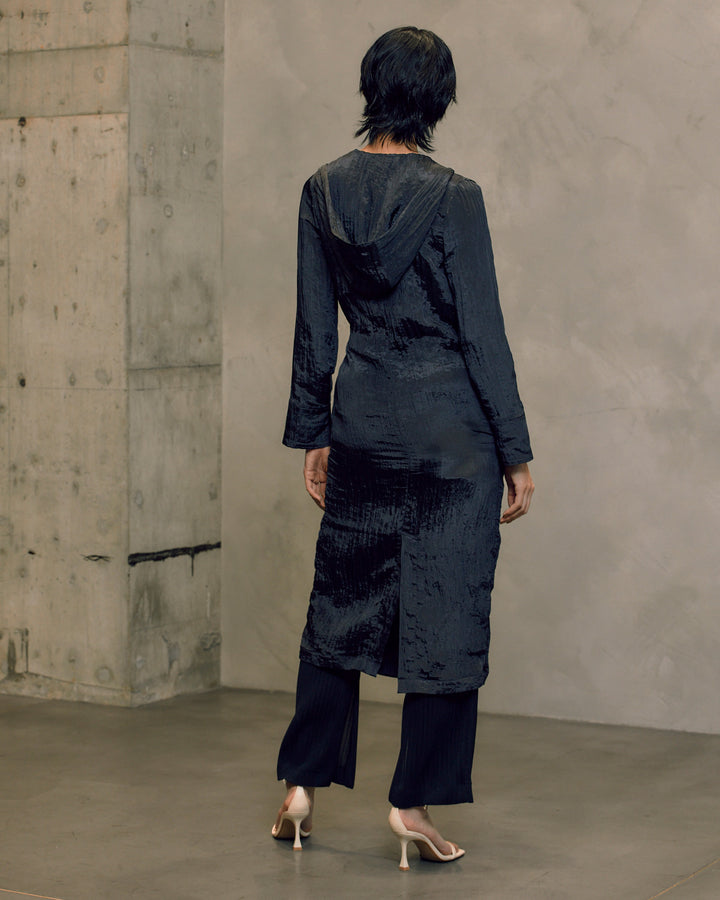 WILLOW HOODIE GOWN DRESS