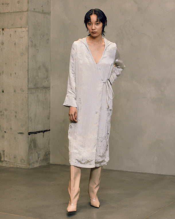 WILLOW HOODIE GOWN DRESS