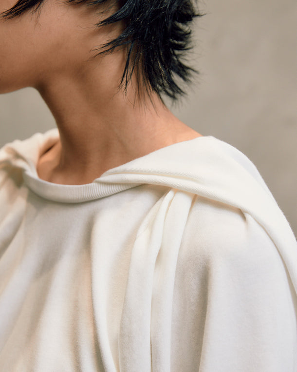 VOLUME SLEEVE SWEAT PULLOVER