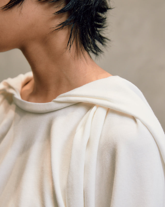 VOLUME SLEEVE SWEAT PULLOVER