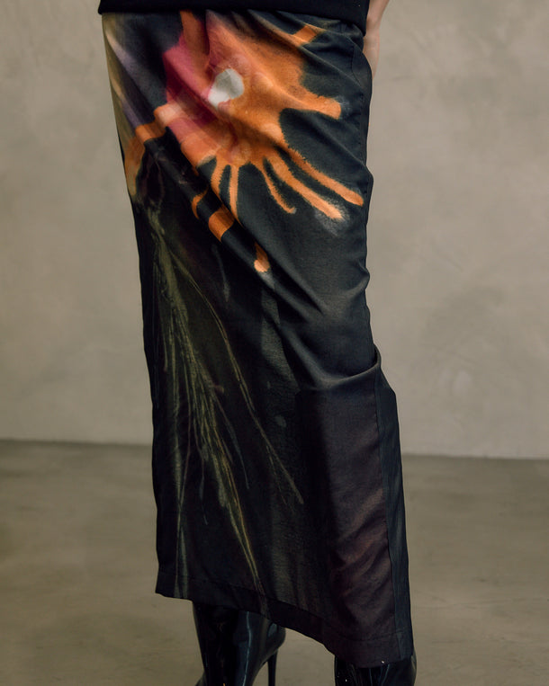 DRAWING HANABI NARROW SKIRT