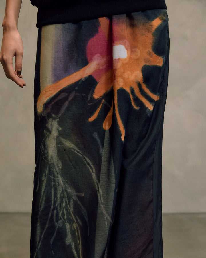 DRAWING HANABI NARROW SKIRT