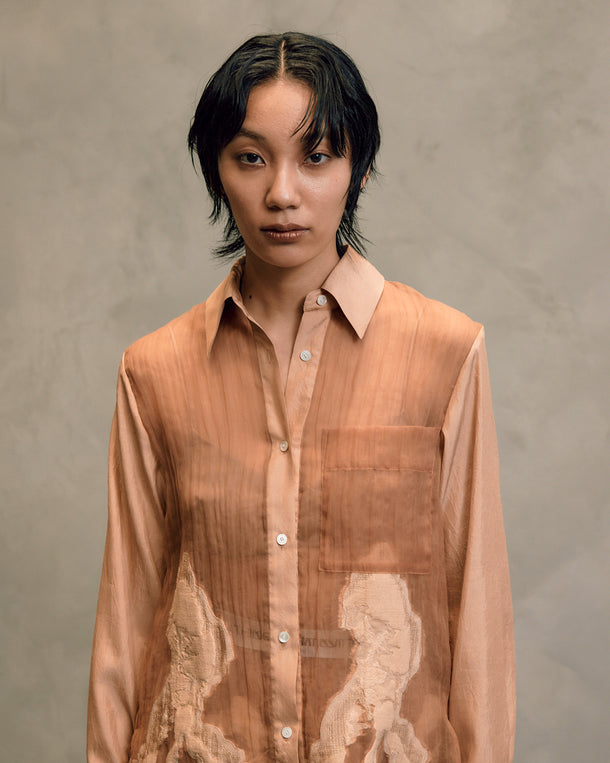 AFTERIMAGE SHEER SHIRT