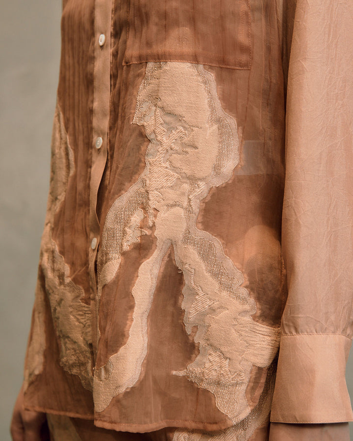 AFTERIMAGE SHEER SHIRT
