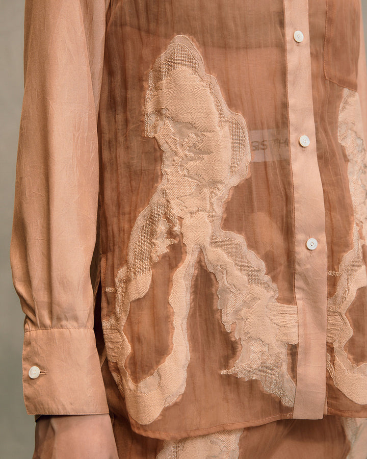 AFTERIMAGE SHEER SHIRT