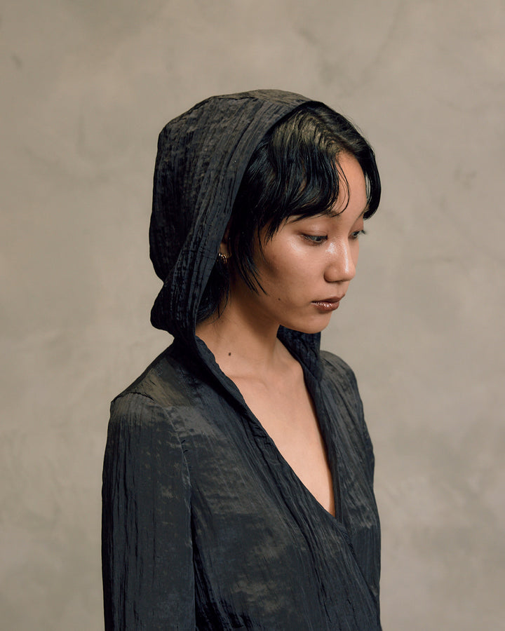 WILLOW HOODIE GOWN DRESS