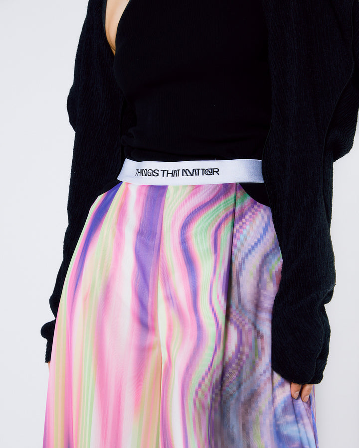 PARALLEL CUTTING WIDE PANTS