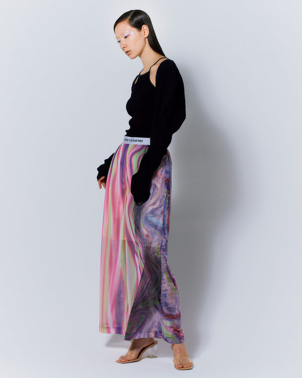 PARALLEL CUTTING WIDE PANTS