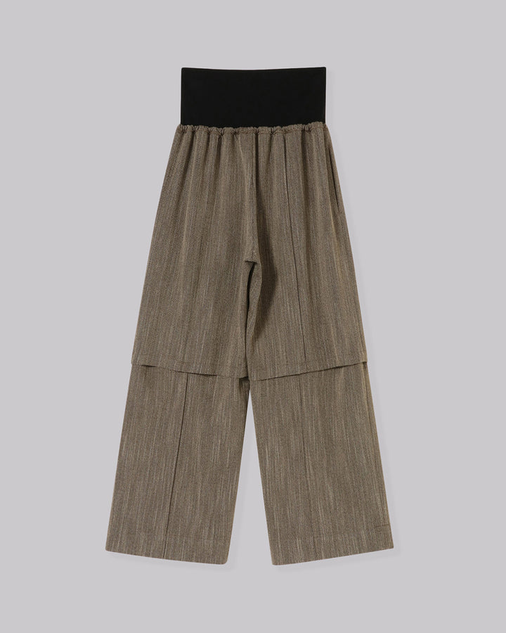 HERRINGBONE TWEED 2WAY PANTS