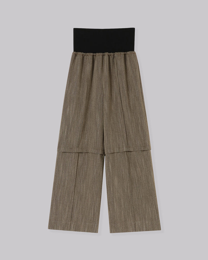 HERRINGBONE TWEED 2WAY PANTS