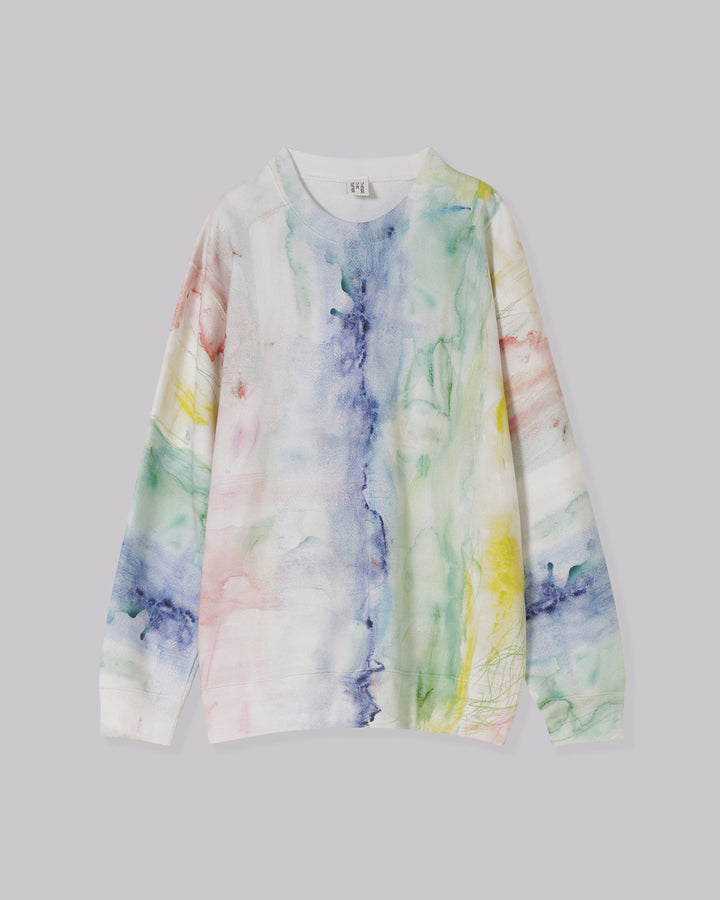 AHUM PRINT SWEAT PULLOVER
