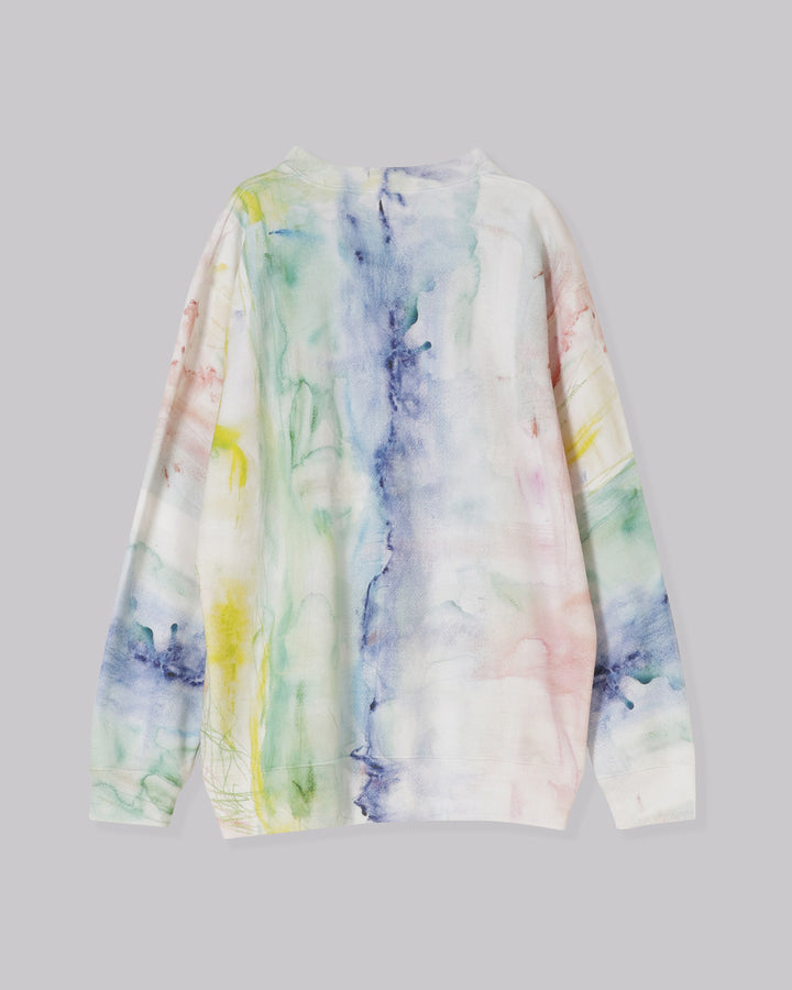 AHUM PRINT SWEAT PULLOVER