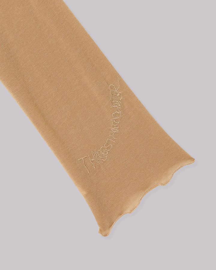 SHEER JERSEY TOPS(CASHMERE SILK MIX)