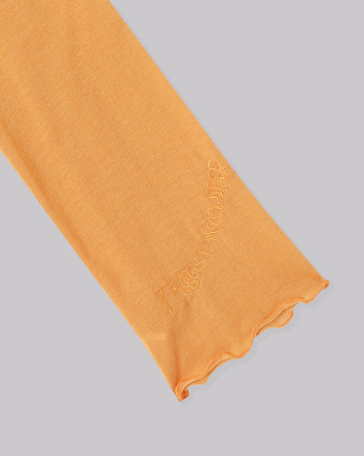 SHEER JERSEY TOPS(CASHMERE SILK MIX)