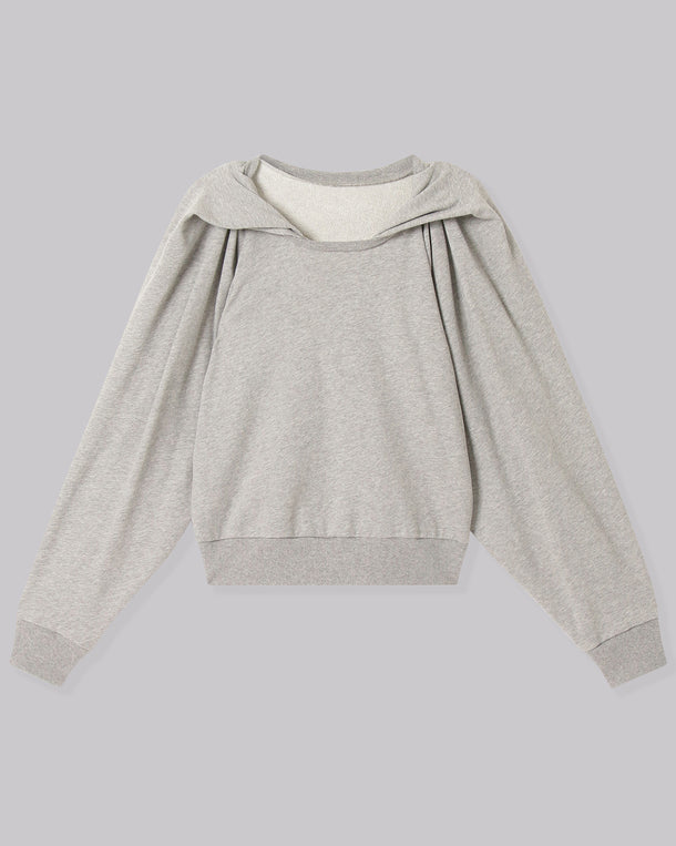 VOLUME SLEEVE SWEAT PULLOVER