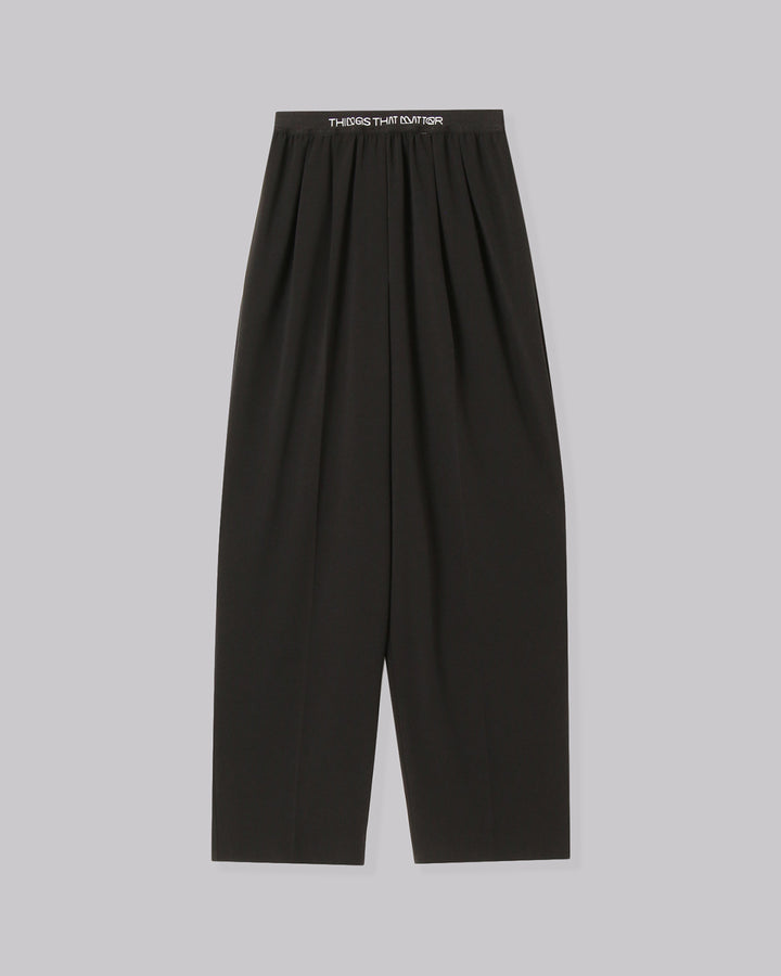 ANKLE BELT JERSEY PANTS