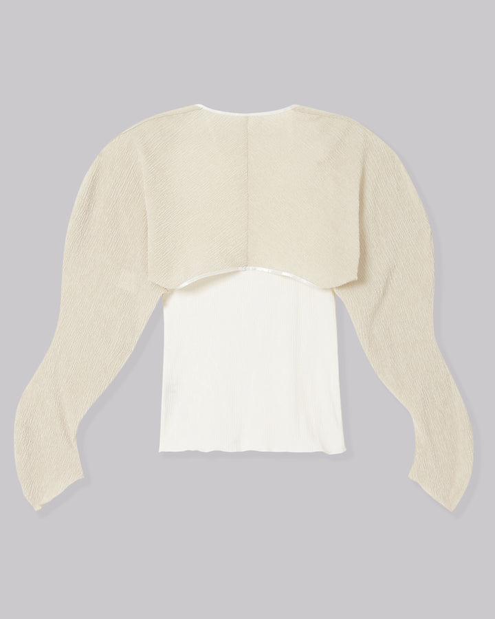DIMENSION WARP BOLERO & CAMISOLE TOPS