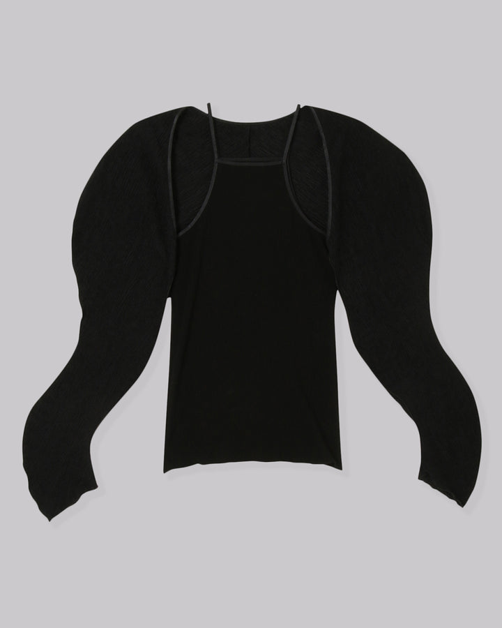 DIMENSION WARP BOLERO & CAMISOLE TOPS