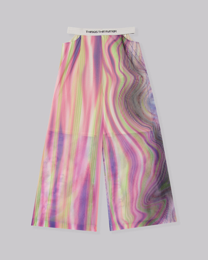 PARALLEL CUTTING WIDE PANTS