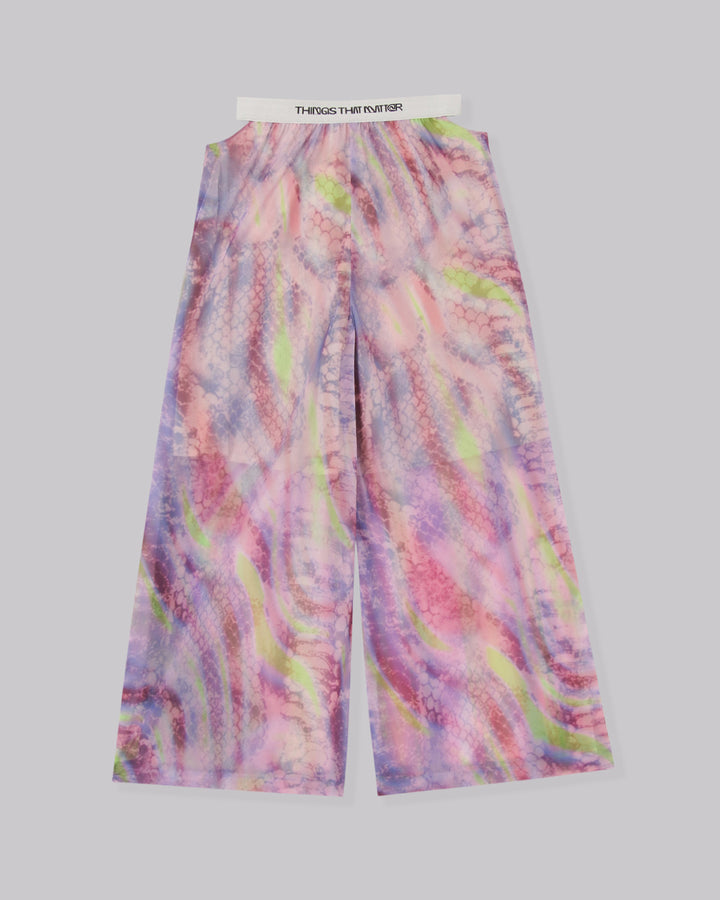 PARALLEL CUTTING WIDE PANTS