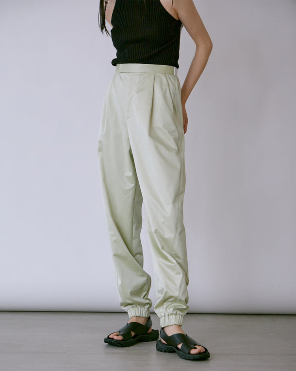 SATIN JERSEY JOG PANTS